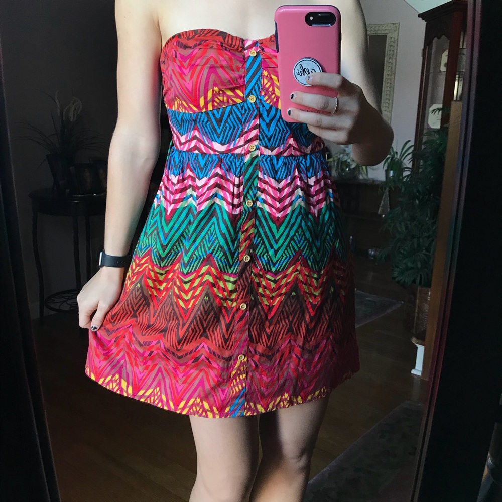 Strapless Summer Dress